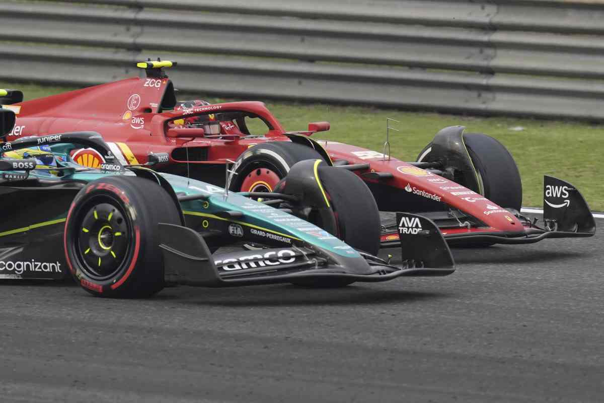 Aston Martin, ricorso sul contatto Alonso-Sainz